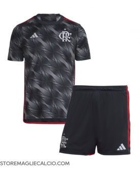 Flamengo Maglia Gara Terza Repliche 2024-25 Bambino Maniche Corte
